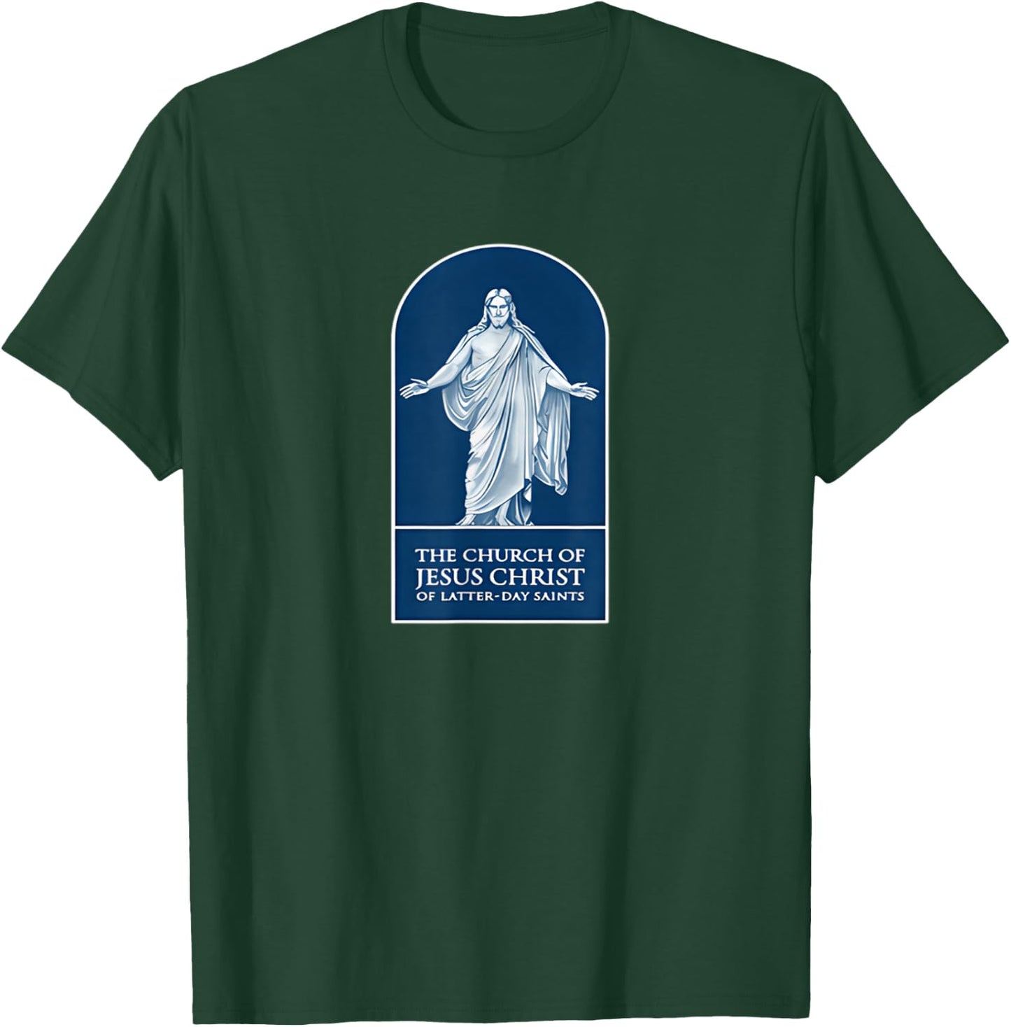 Vintage Lds Mormon Church Of Jesus Christ Faith God T-Shirt - T-Shirt | Forest