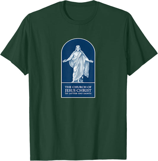 Vintage Lds Mormon Church Of Jesus Christ Faith God T-Shirt - T-Shirt | Forest