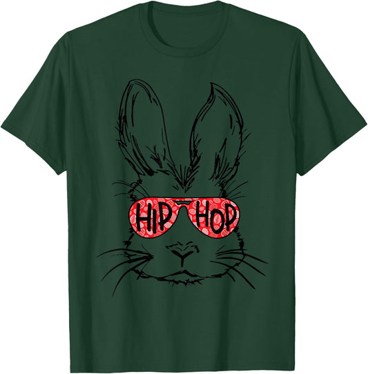 Hip Hop Easter Day, Easter for Toddler Kids, Bunny T-Shirt - T-Shirt | Forest