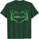 Skeleton Hand Rad Tech X Ray Radiology St. Patrick's Day T-Shirt - T-Shirt | Forest