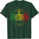 Juneteenth Emancipation Black American Freedom Black T-Shirt - T-Shirt | Forest