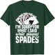 Spades Game Lover Clothing & Spades Set -Adults, -Kids Black Small Modern Sporty Short Sleeve Spades Card Game T-Shirt - T-Shirt | Forest