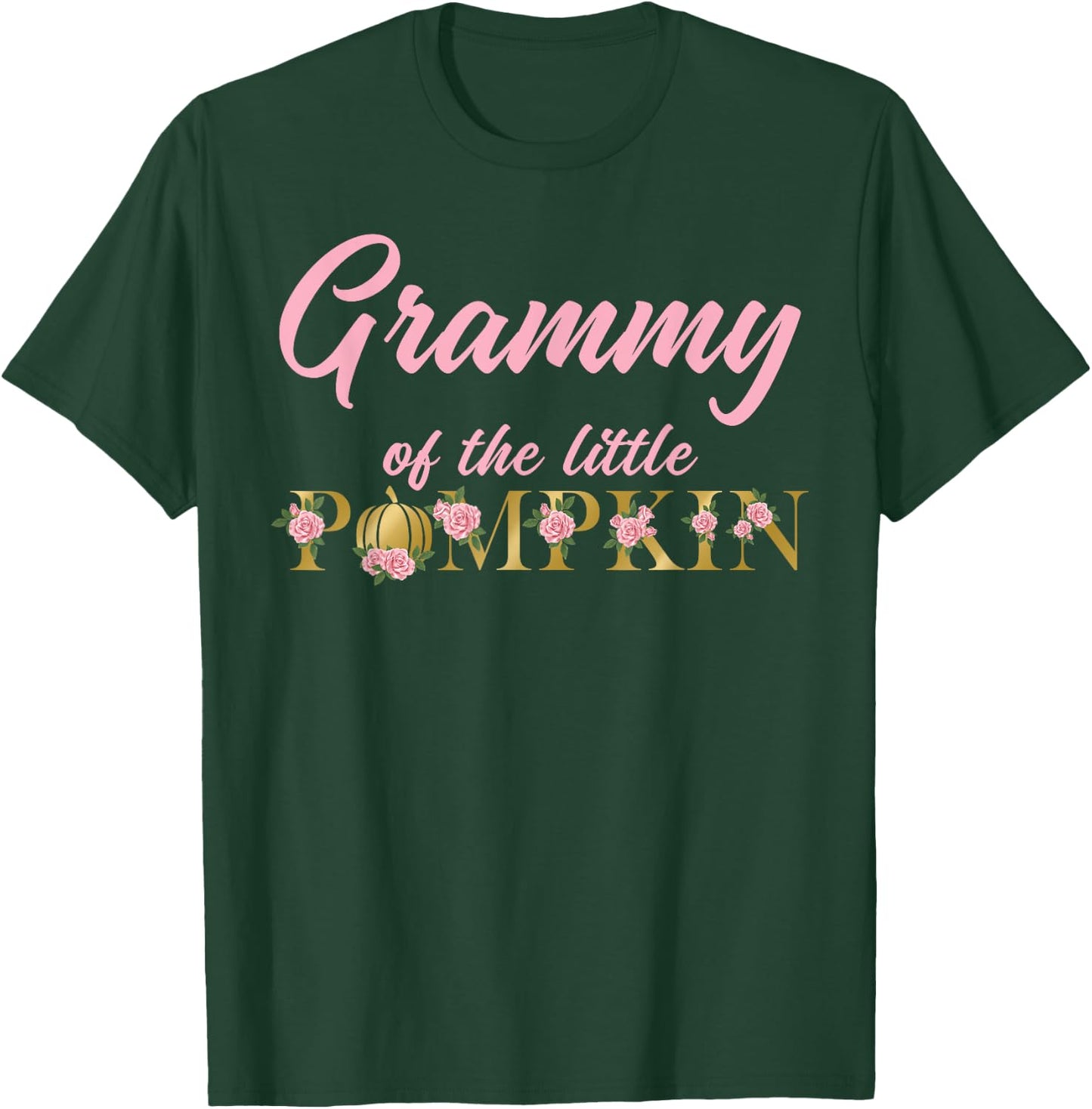 Grammy of Little Pumpkin First Birthday Autumn Pumpkin T-Shirt - T-Shirt | Forest