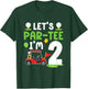 Kids 2nd Golf Birthday Party Two Year Old Golf Player Birthday T-Shirt - T-Shirt | Forest