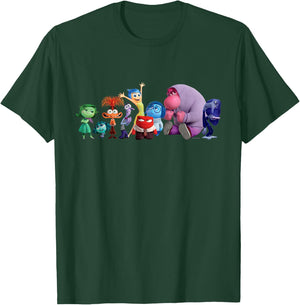 Disney and Pixar’s Inside Out 2 Emotions Group All Together T-Shirt - T-Shirt | Forest