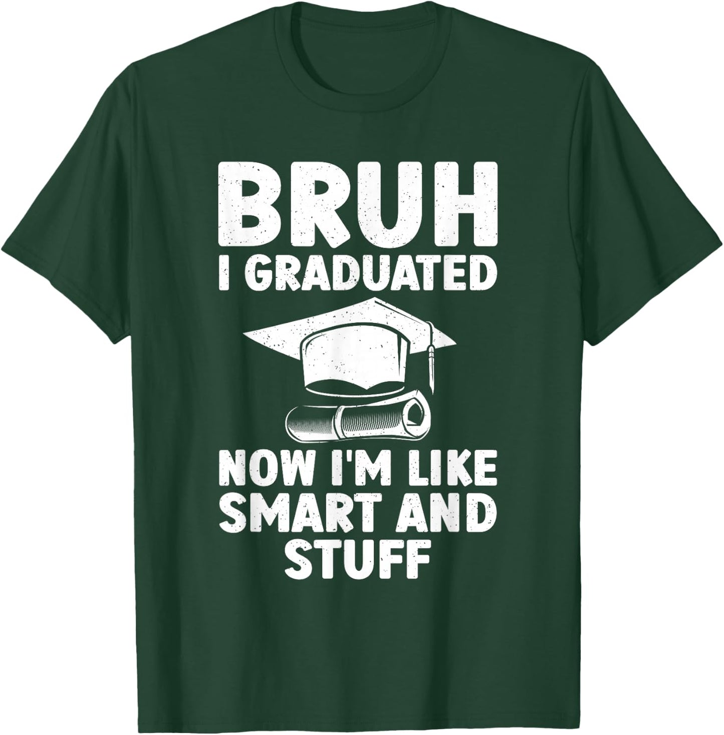 Funny Graduation Design Boys Graduate Graduation T-Shirt - T-Shirt | Forest