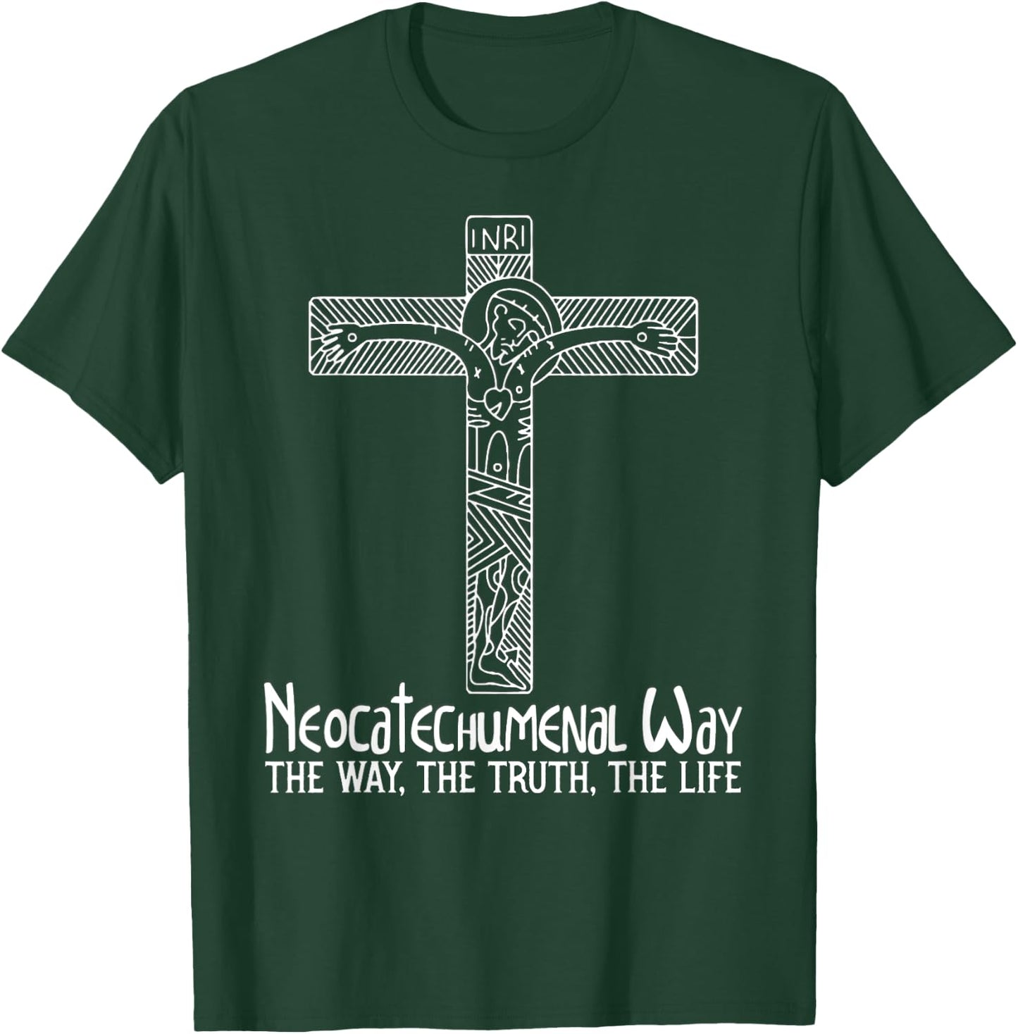 Neocatechumenal Way NCW Modern Catholic T-Shirt - T-Shirt | Forest