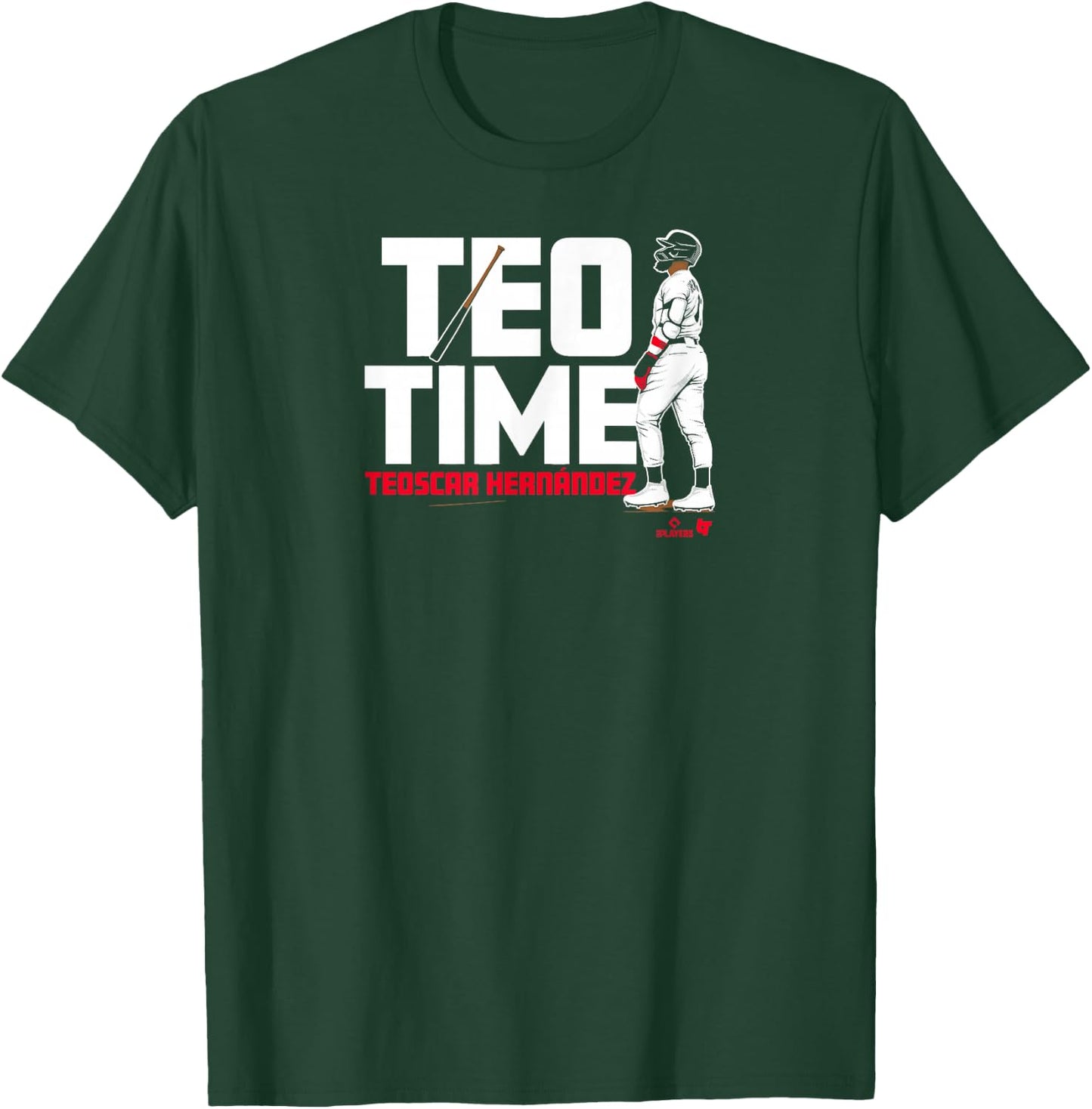 BreakingT Teoscar Hernandez - Teo Time - Los Angeles Baseball , Small, Blue T-Shirt - T-Shirt | Forest