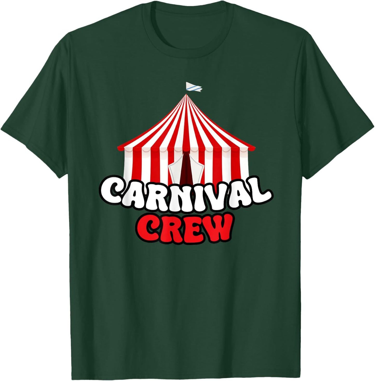 Carnival Crew Circus Staff Festival Theme Birthday Party T-Shirt - T-Shirt | Forest