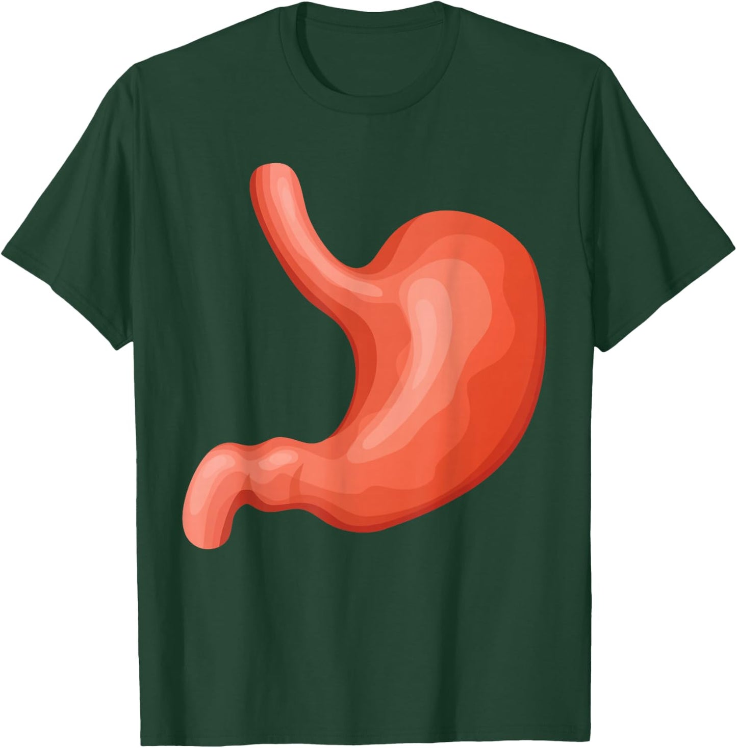 Human Body Organs Anatomy Group Costumes - Stomach Costume T-Shirt - T-Shirt | Forest