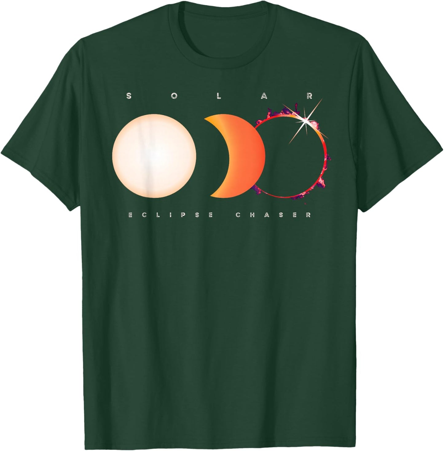Solar Eclipse Chaser Shirt Total Eclipse Astronomy T-Shirt - T-Shirt | Forest