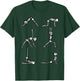 Halloween Yoga Poses Skeleton Asana Yogi Costume Women Men T-Shirt - T-Shirt | Forest