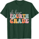 Oh Hey Fourth Grade, Cute 4th Grade Team Students Teachers Women Girls Kids T-Shirt - T-Shirt | Forest