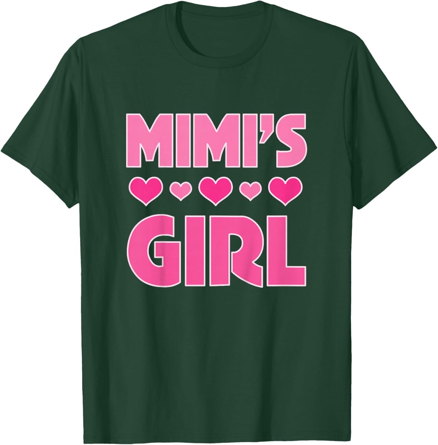 Kids Mimi's Girl Granddaughter T-Shirt - T-Shirt | Forest