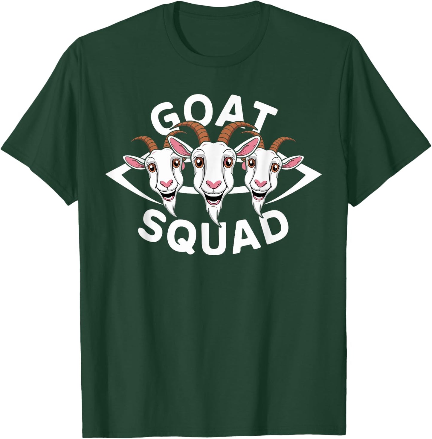 Goat Squad for Goat Lover Shirt | Cool Goat T-Shirt - T-Shirt | Forest