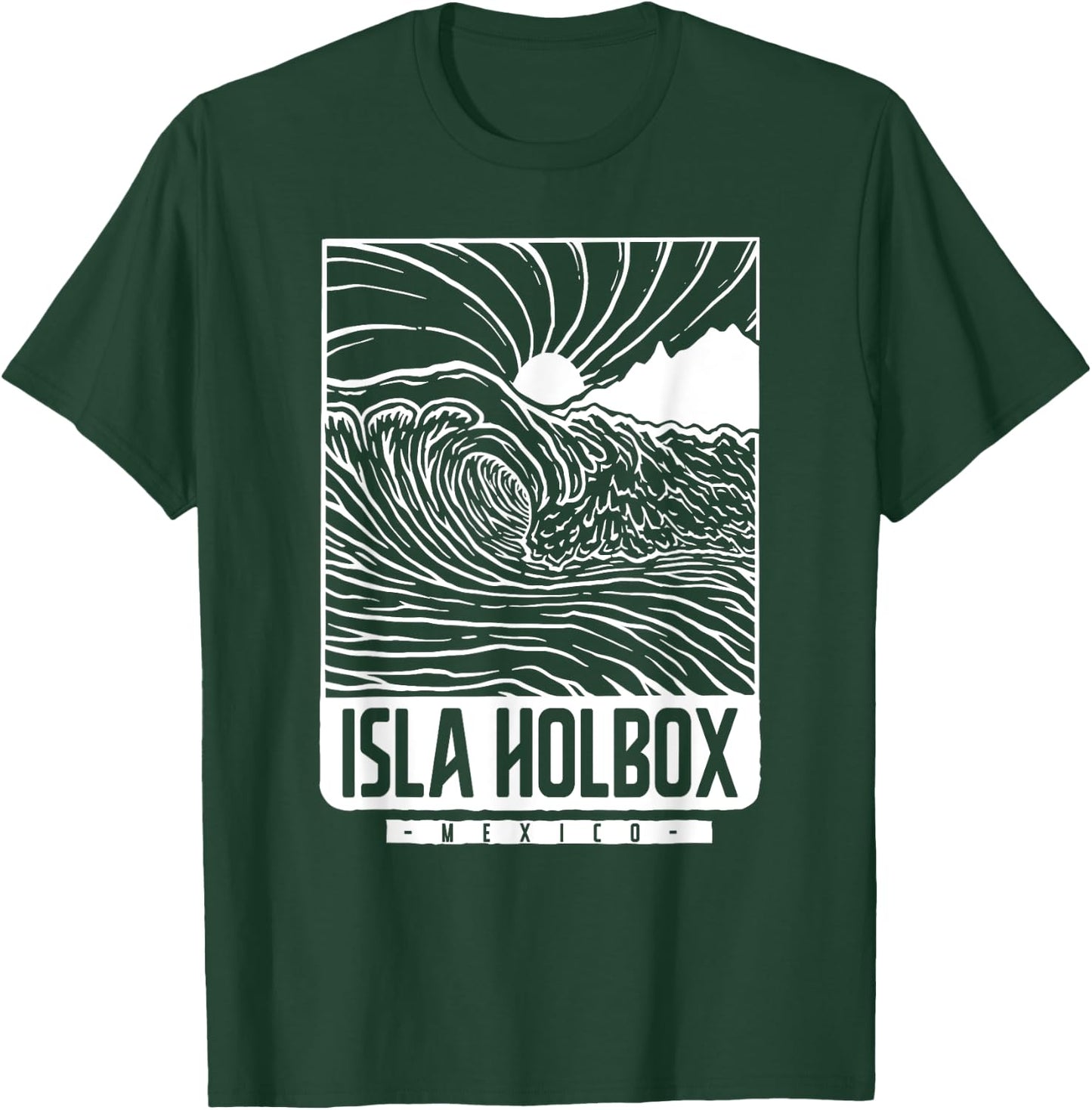 Isla Holbox Mexico T-Shirt - T-Shirt | Forest