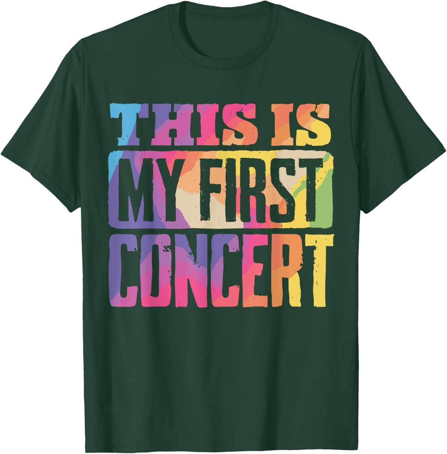 This Is My First Concert T-Shirt - T-Shirt | Forest
