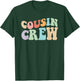 Vintage Cousin Crew : Classic Fit, , Short Sleeve for Casual Trips & Vacations T-Shirt - T-Shirt | Forest