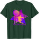 80s Pink and Purple Taos Ski Valley New Mexico Skiing T-Shirt - T-Shirt | Forest