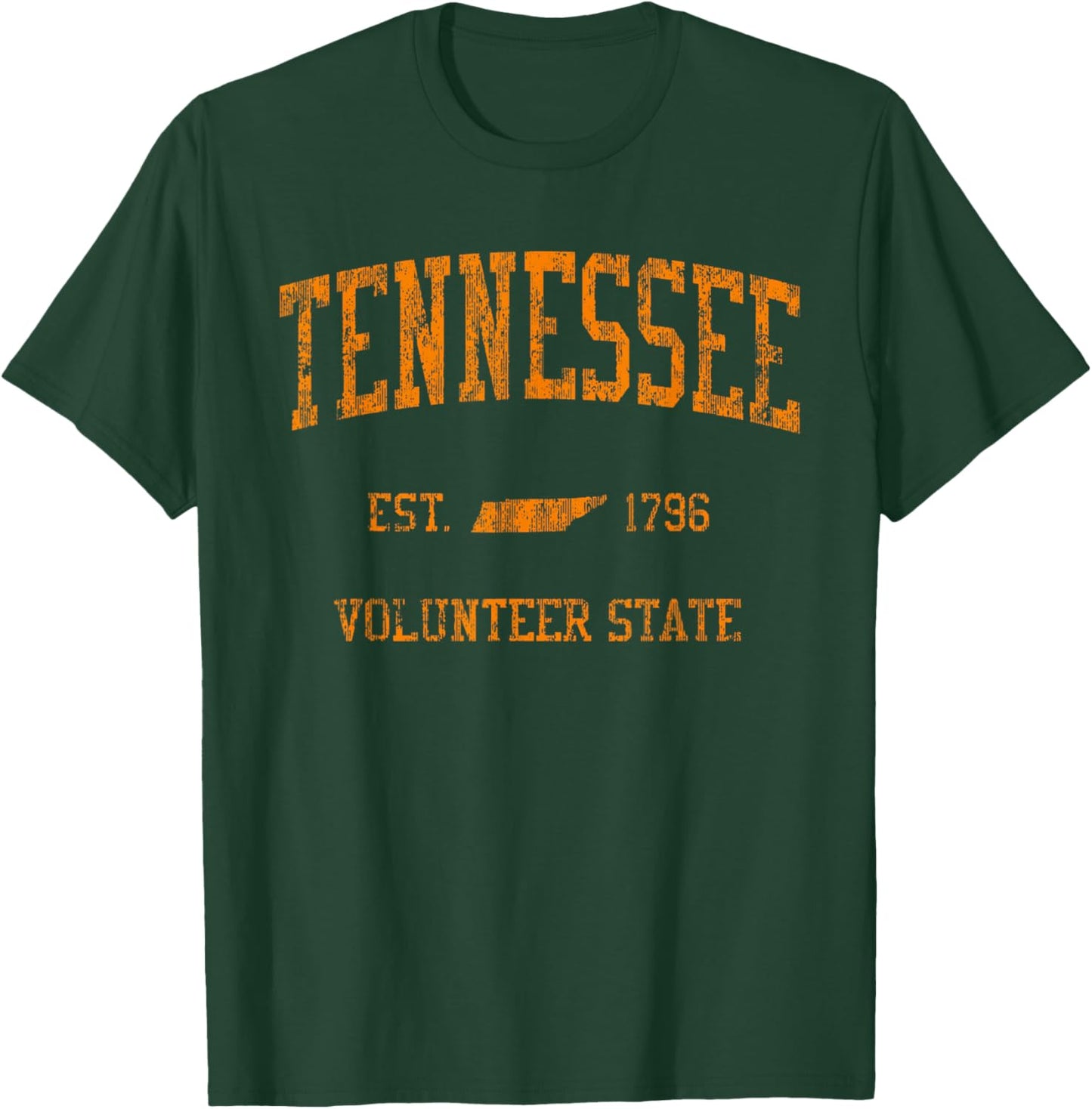 Tennessee Shirts. TN Vintage Women Girls Kids T-Shirt - T-Shirt | Forest