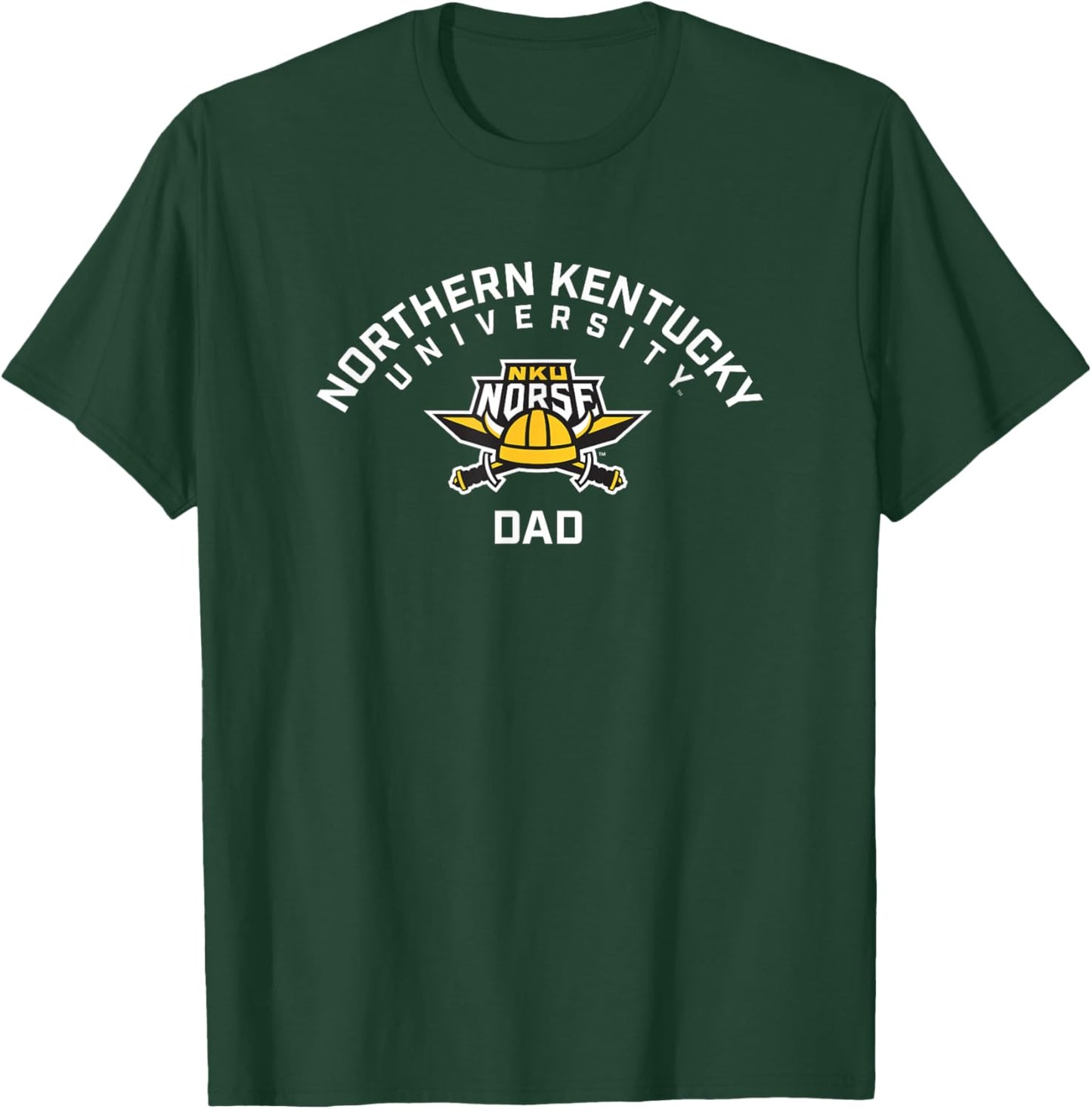 Northern Kentucky University NKU Norse Arched Dad T-Shirt - T-Shirt | Forest