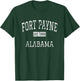 Fort Payne Alabama AL Vintage T-Shirt - T-Shirt | Forest
