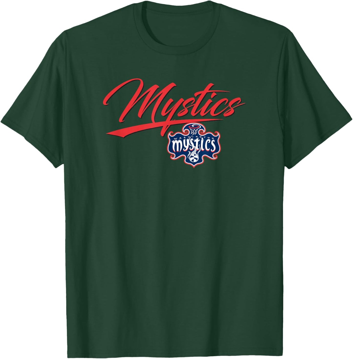 WNBA Washington Mystics Officially Licensed T-Shirt - T-Shirt | Forest