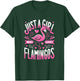 Just a Girl who loves Flamingos T-Shirt - T-Shirt | Forest