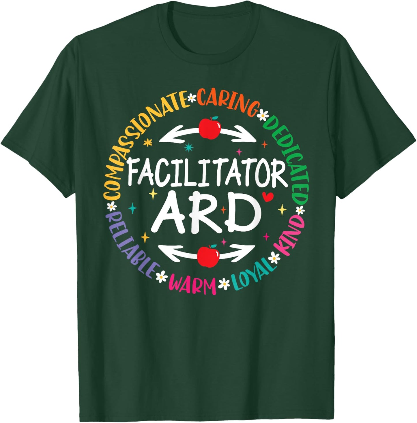 SPED Special Education ARD Facilitator IEP Teacher Assistant T-Shirt - T-Shirt | Forest