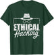 Ethical Hacking Hack Computer It Hacker T-Shirt - T-Shirt | Forest
