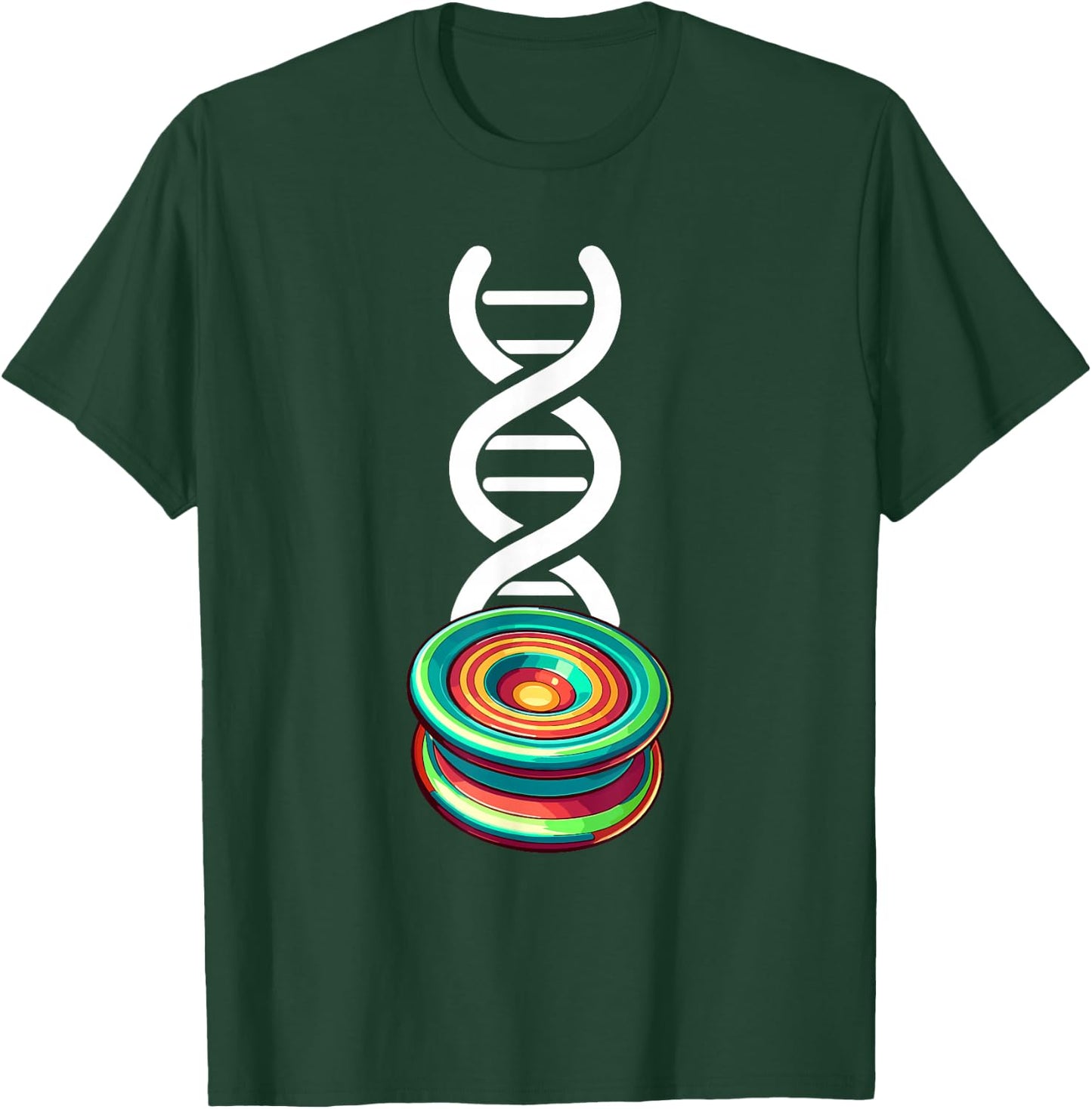 Funny Yo-Yo Toy Trick | Yoyo DNA T-Shirt - T-Shirt | Forest