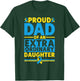 Dad Of An Extraordinary Daughter Down Syndrome Awareness Day T-Shirt - T-Shirt | Forest