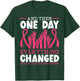 Breast Cancer Warrior Breast Cancer Awareness T-Shirt - T-Shirt | Forest