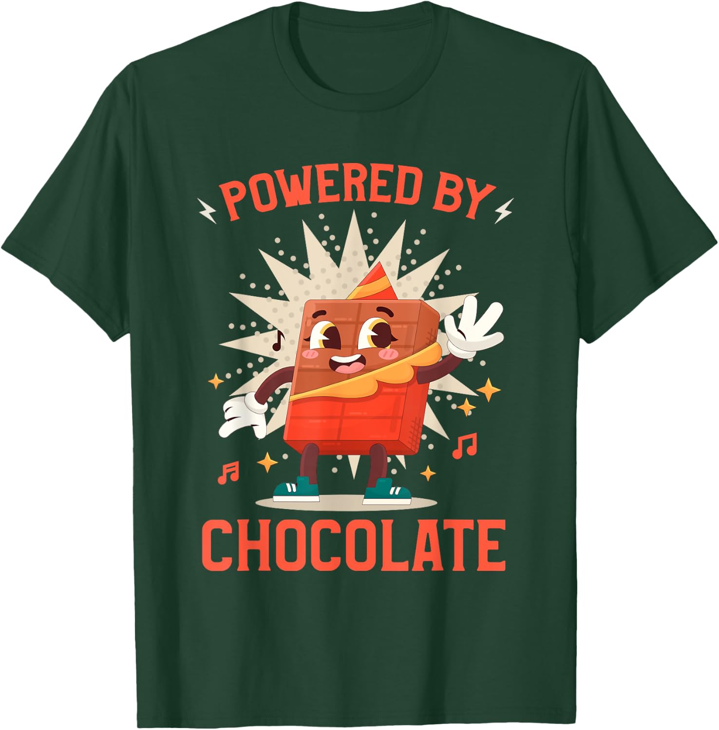 Quote Funny Chocolate Lover Chocolate Bars T-Shirt - T-Shirt | Forest