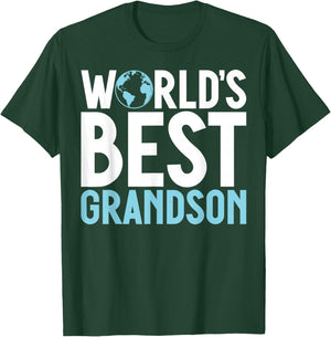 Worlds best Grandson , Small T-Shirt - T-Shirt | Forest
