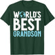 Worlds best Grandson , Small T-Shirt - T-Shirt | Forest