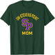 UW Stevens Point Pointers Arched Mom T-Shirt - T-Shirt | Forest