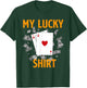 Blackjack 21 MY LUCKY BLACKJACK SHIRT Funny Gambling T-Shirt - T-Shirt | Forest