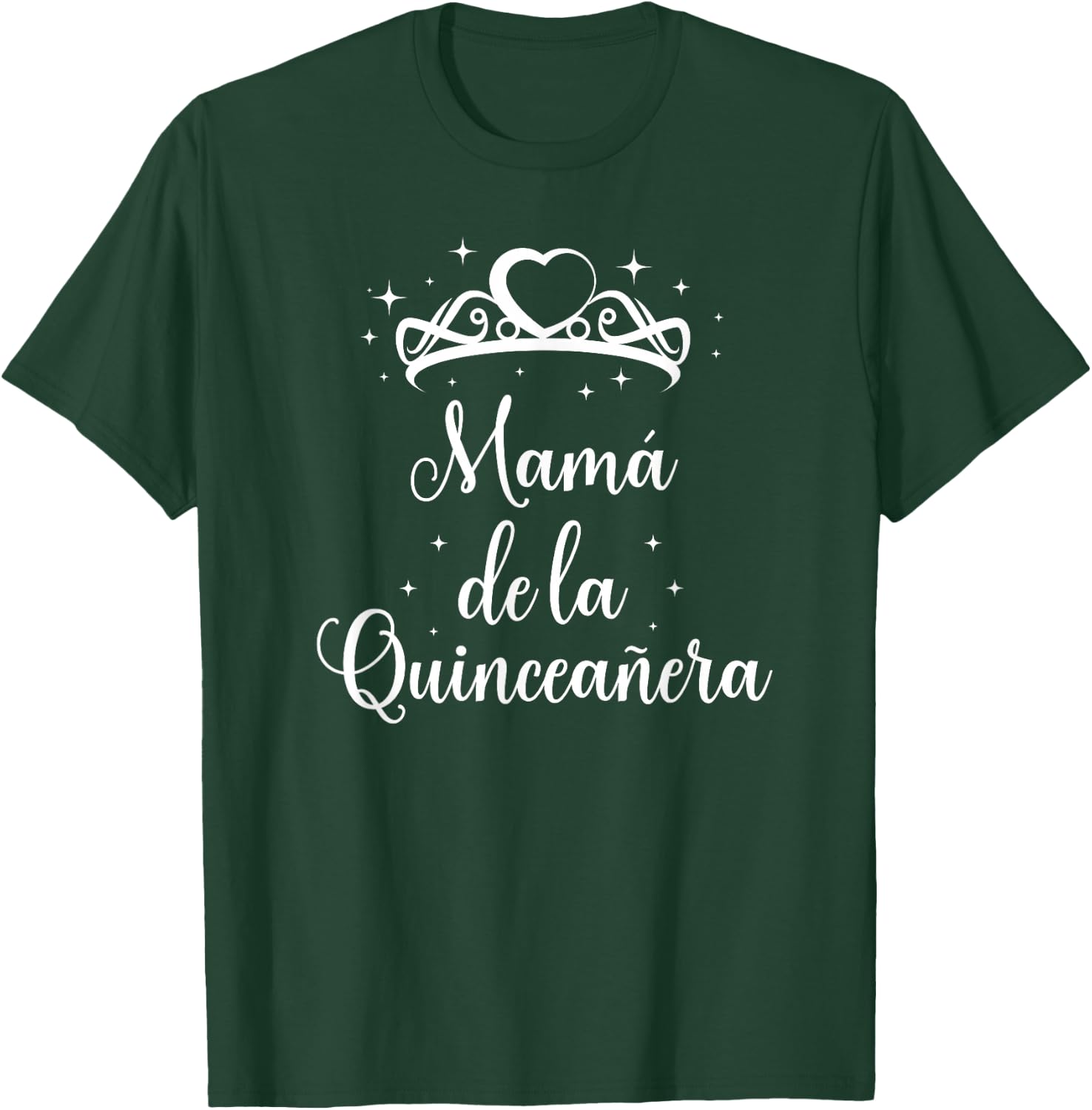 Mama de la Quinceanera Mis Quince Mom T-Shirt - T-Shirt | Forest