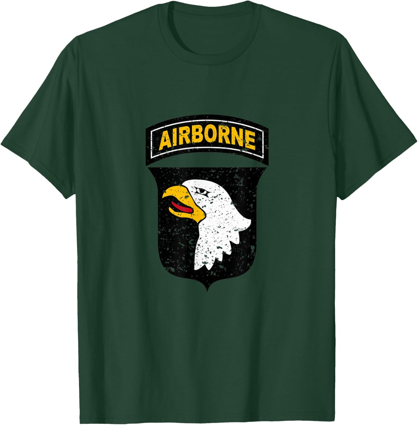 101st Airborne Division Screaming Eagles Veterans Day Xmas T-Shirt - T-Shirt | Forest