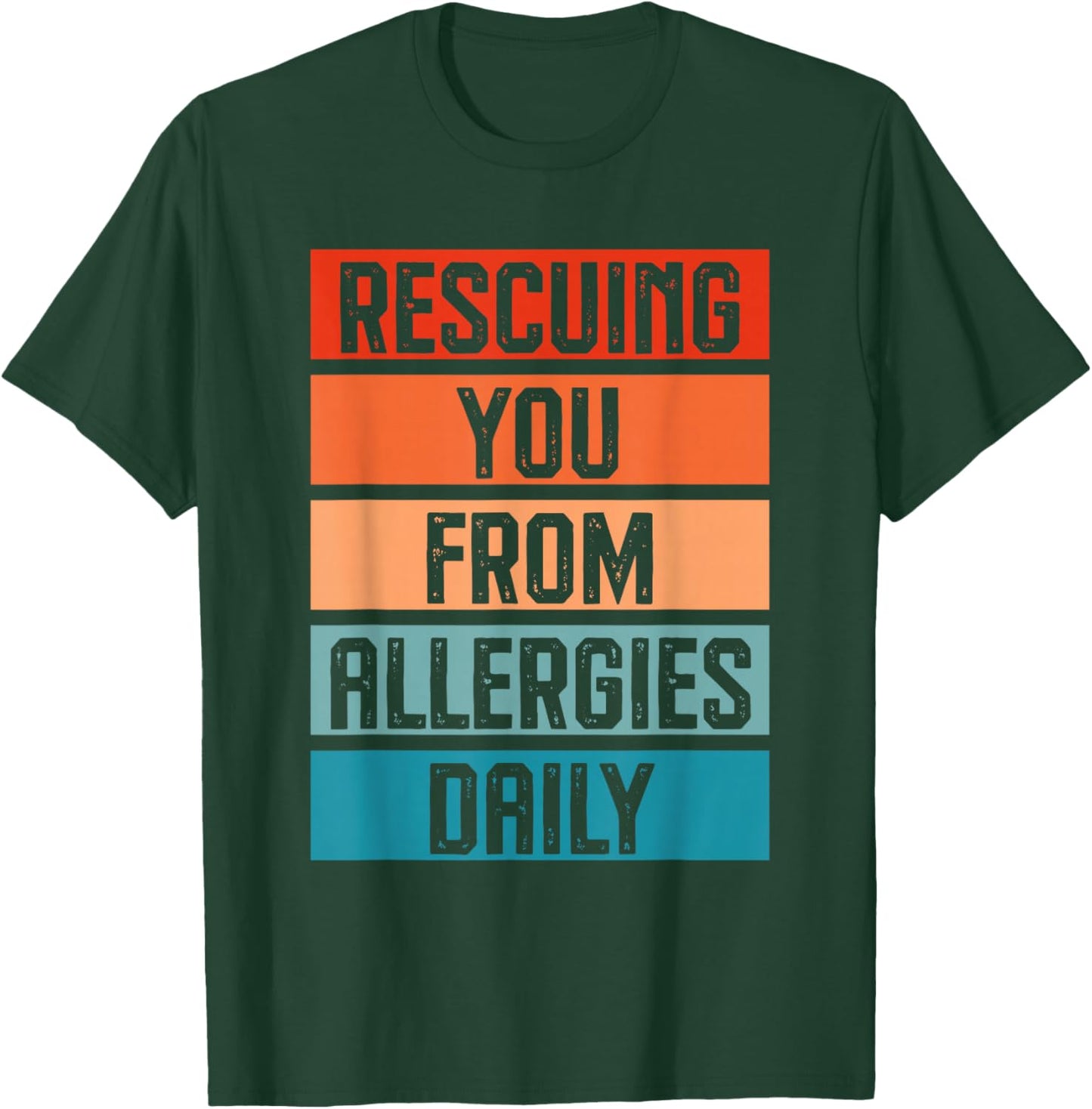 Allergist Doctor Design Allergy Physician Lover T-Shirt - T-Shirt | Forest