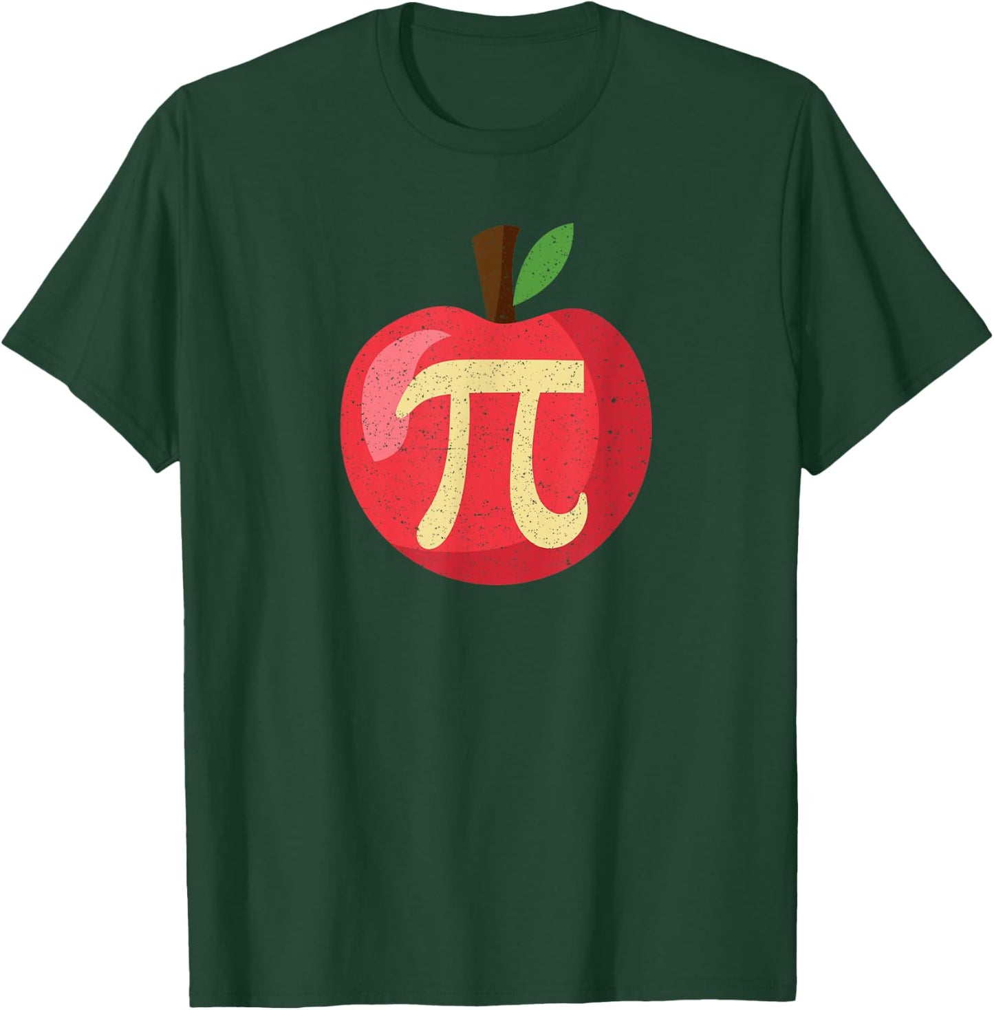 Happy Pi Day Cute Apple Pie 3.14 Funny Science Math Teacher Women Kids T-Shirt - T-Shirt | Forest