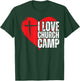 I Love Church Camp VBS Vacation Bible School Jesus VBS Crew T-Shirt - T-Shirt | Forest