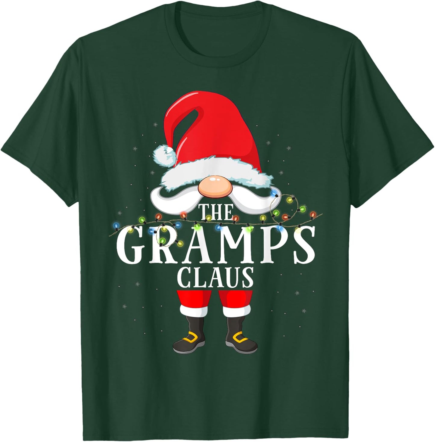 The Gramps Claus Christmas Pajama T-Shirt - T-Shirt | Forest