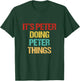 Peter Name T-Shirt - T-Shirt | Forest