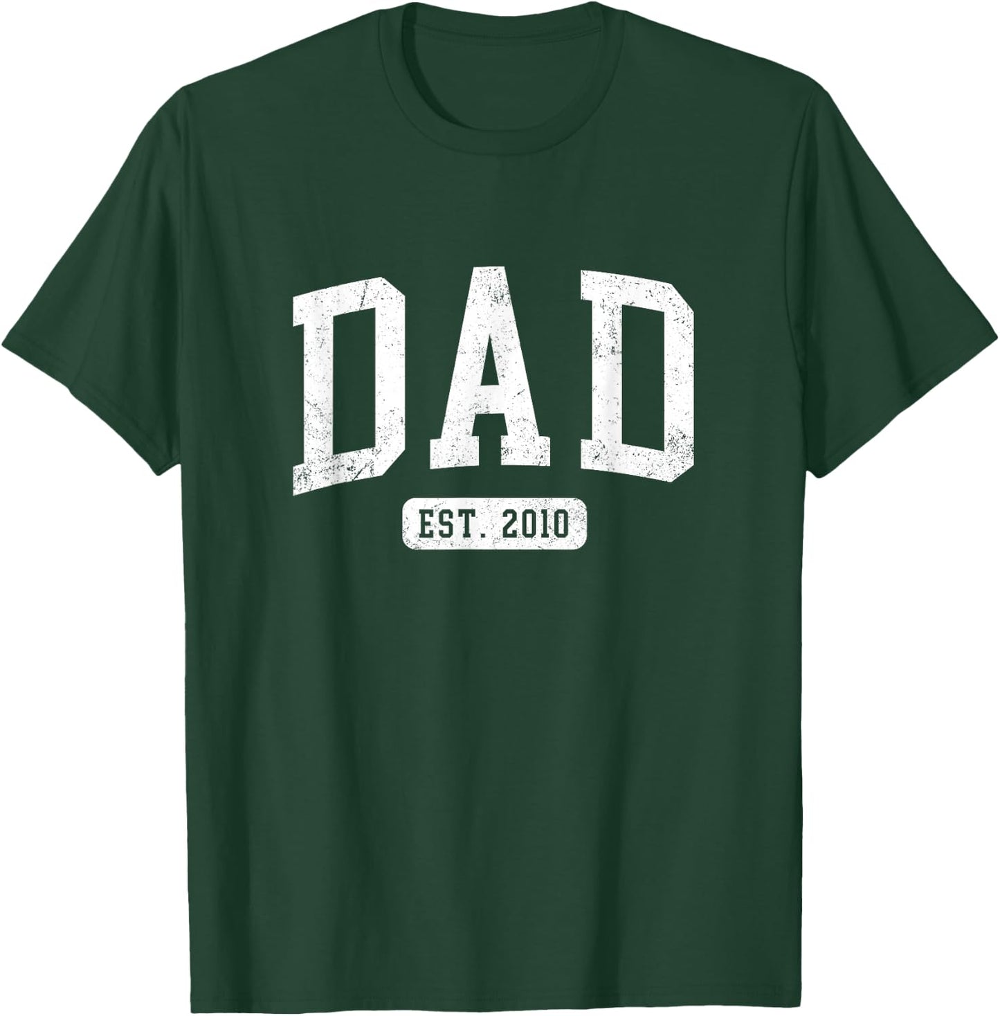 Dad Est 2010 Fathers Day Idea for Daddy T-Shirt - T-Shirt | Forest