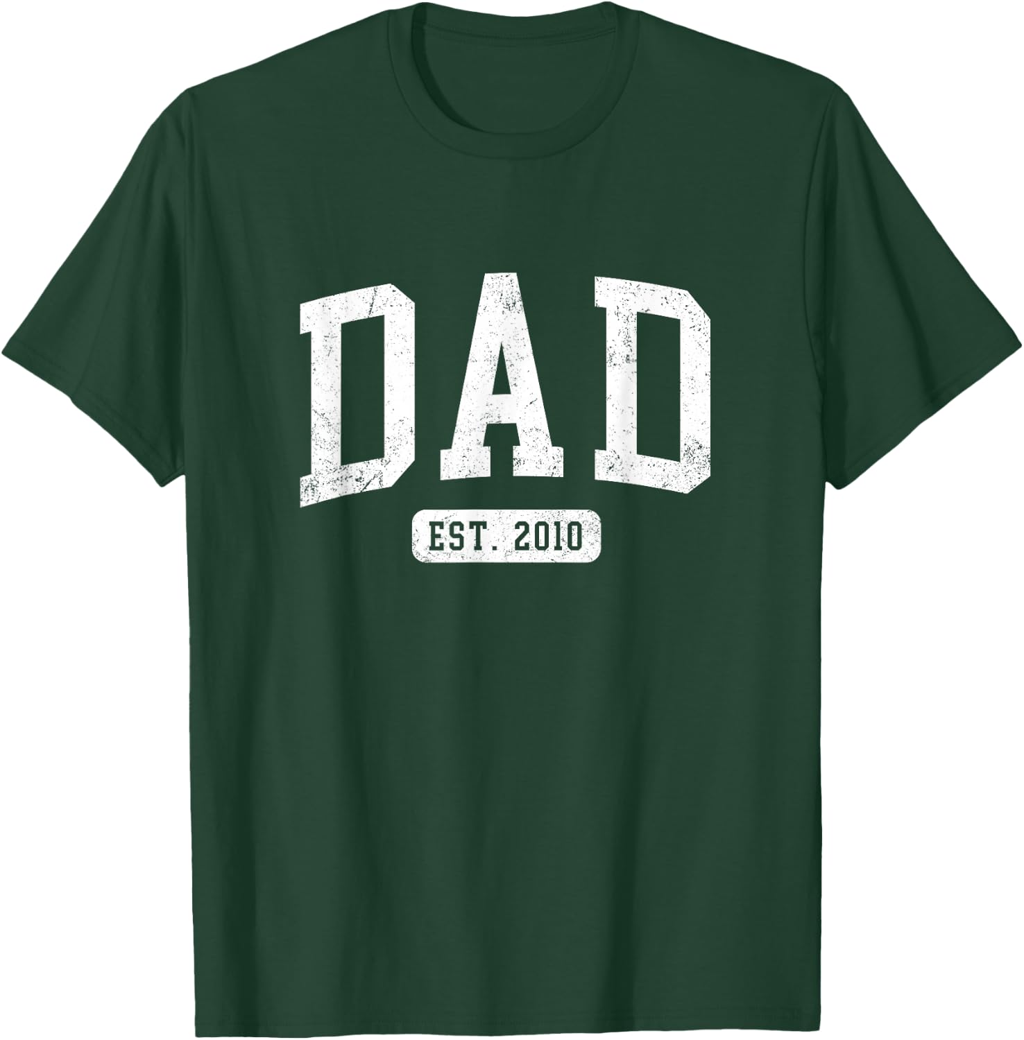 Dad Est 2010 Fathers Day Idea for Daddy T-Shirt - T-Shirt | Forest
