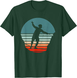 Slackline Retro T-Shirt - T-Shirt | Forest