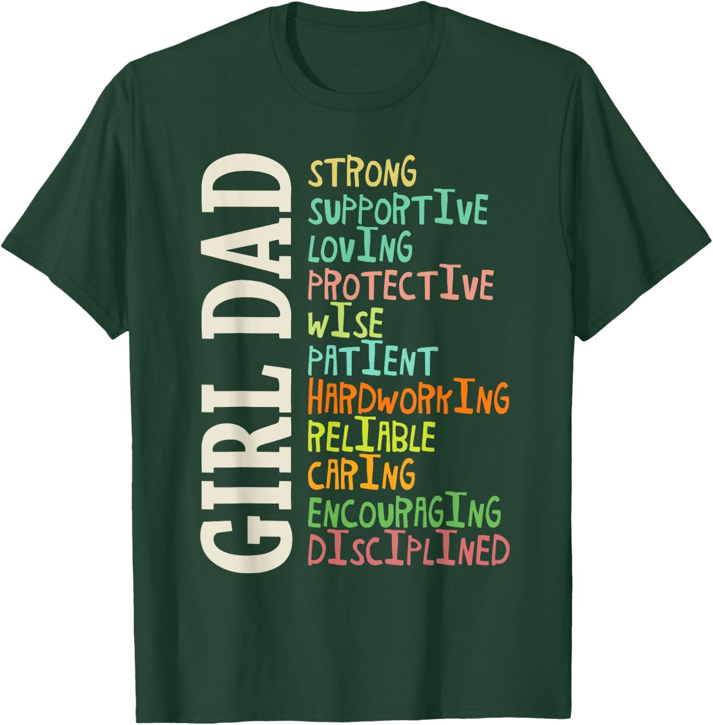 Dads of Daughters shirt for Dad Father Happy Father's Day T-Shirt - T-Shirt | Forest