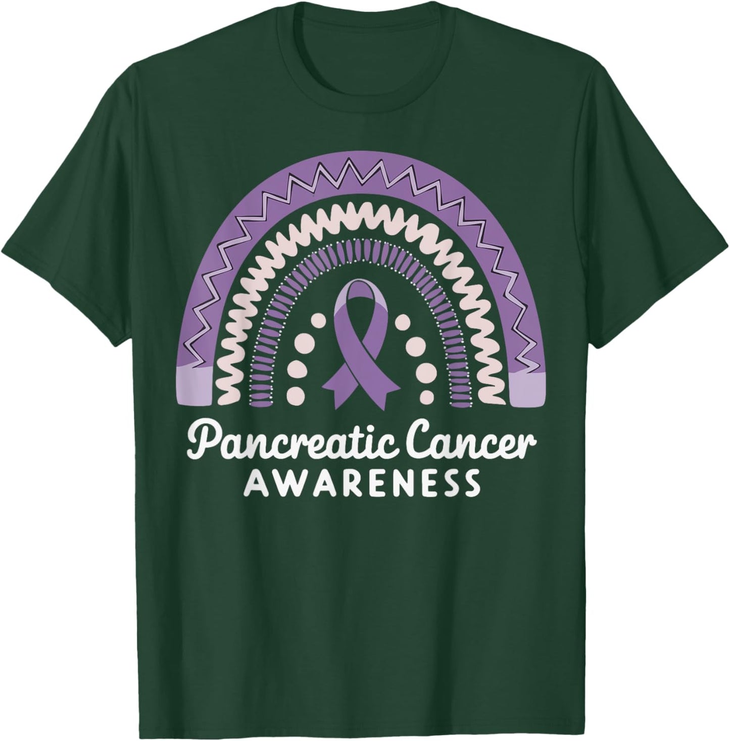 Pancreatic Cancer Awareness T-Shirt - T-Shirt | Forest